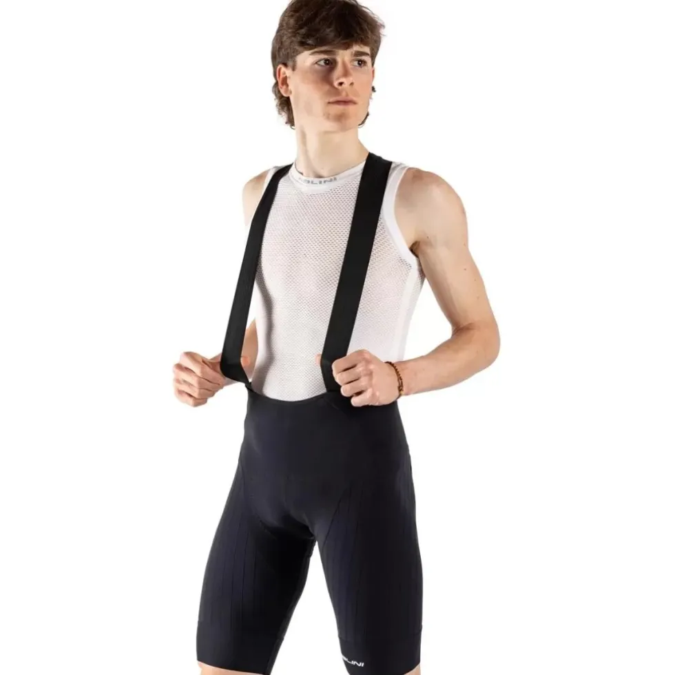 Nalini Xskin Speed Fietsshort met bretels voor heren - zwart 4000