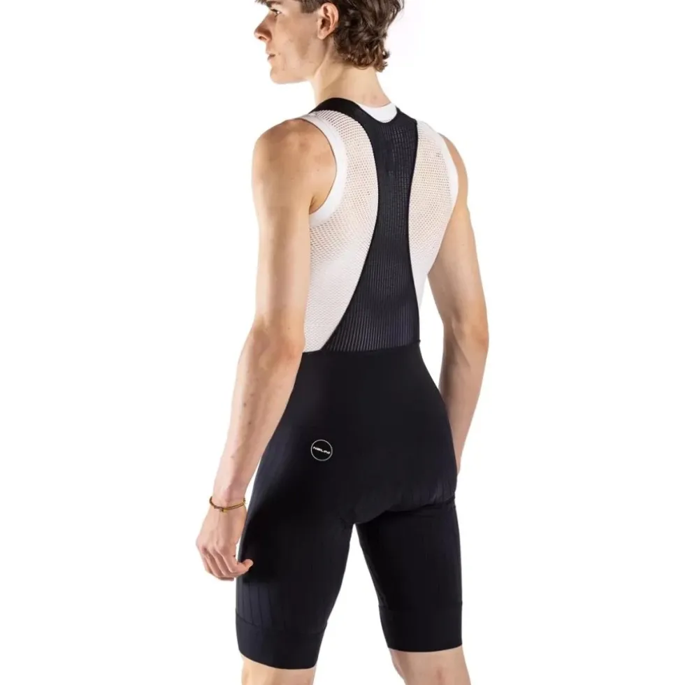 Nalini Xskin Speed Fietsshort met bretels voor heren - zwart 4000