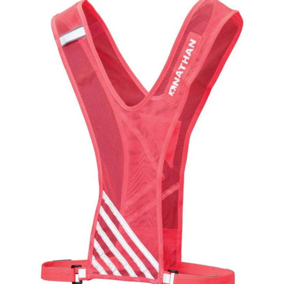 Nathan Sports Bandolier Veiligheidsvest - diva pink