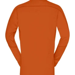 Norrona falketind equaliser merino round Neck Shirt met Lange Mouwen Heren - Gold Flame