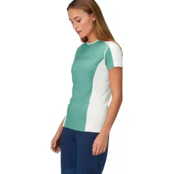 Norrona falketind equaliser merino T-Shirt Dames - Malachite Green