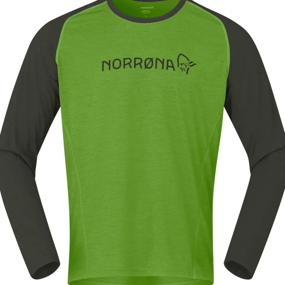 Norrona fjørå equaliser lightweight Shirt met Lange Mouwen Heren - Norrona Green