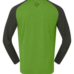 Norrona fjørå equaliser lightweight Shirt met Lange Mouwen Heren - Norrona Green