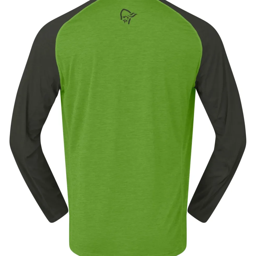 Norrona fjørå equaliser lightweight Shirt met Lange Mouwen Heren - Norrona Green