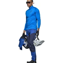 Norrona fjørå equaliser Zip Top Shirt met Lange Mouwen Heren - Skydiver