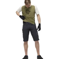 Norrona fjørå flex1 heavy duty Short Heren - Caviar