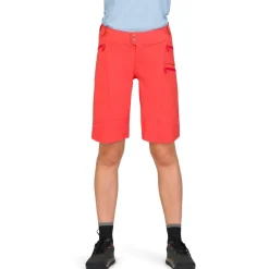 Norrona fjørå flex1 tech Short Dames - Paprika Red