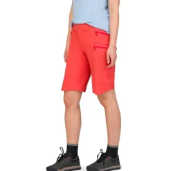 Norrona fjørå flex1 tech Short Dames - Paprika Red