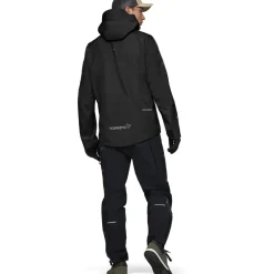 Norrona fjørå Gore-Tex Pro Jas Heren - Caviar Black