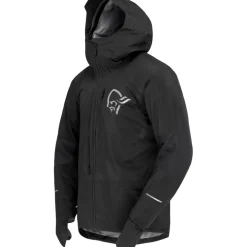 Norrona fjørå Gore-Tex Pro Jas Heren - Caviar Black