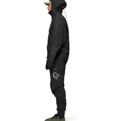 Norrona fjørå Gore-Tex Pro Jas Heren - Caviar Black