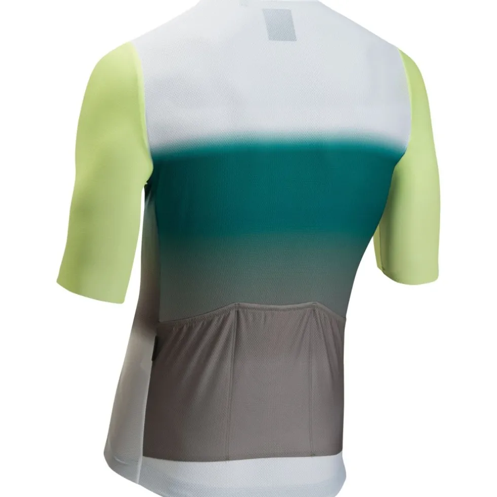 Northwave Blade Air Shirt met Korte Mouwen Heren - white/cool matcha 149