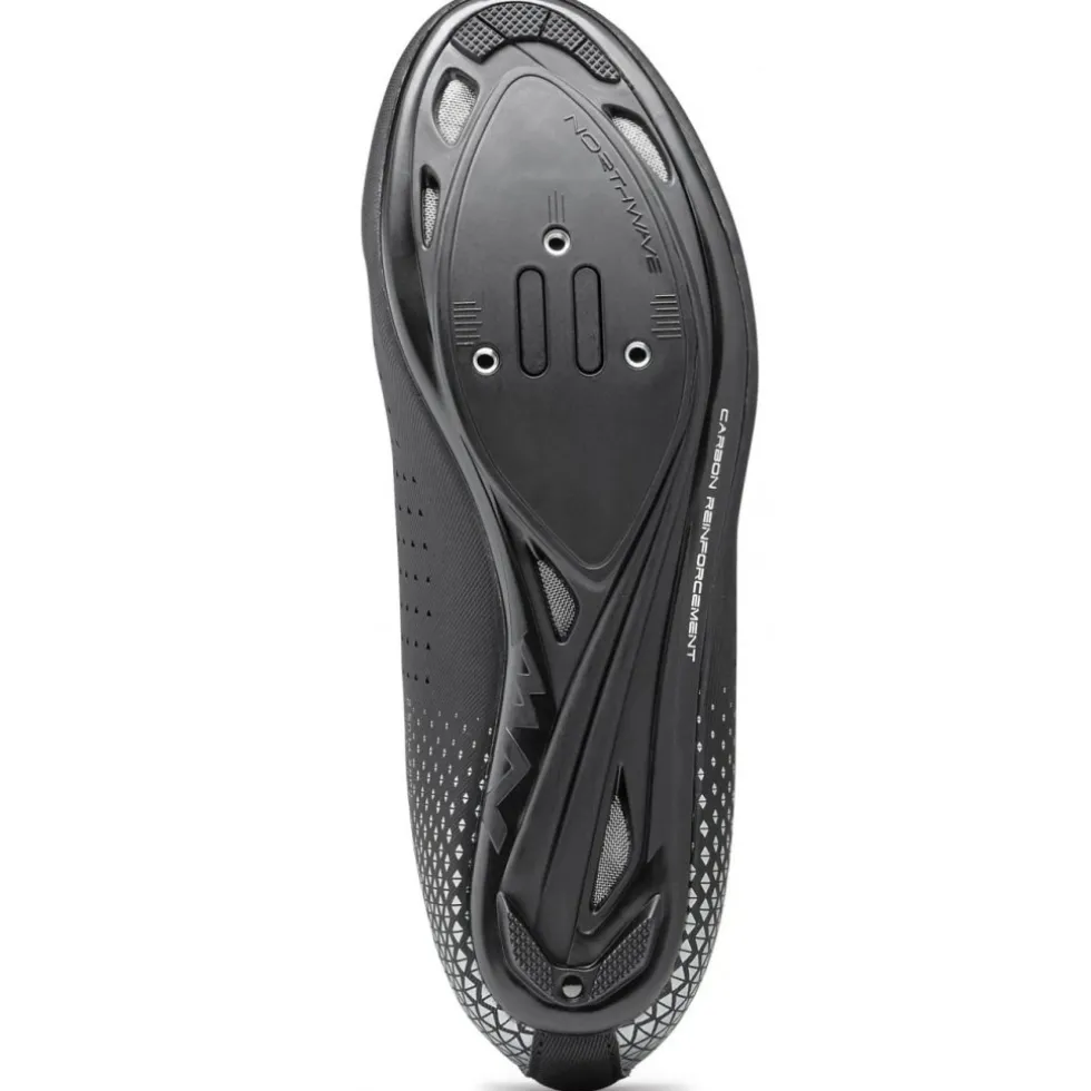 Northwave Core Plus 2 Racefietsschoenen Heren - zwart/zilver 17