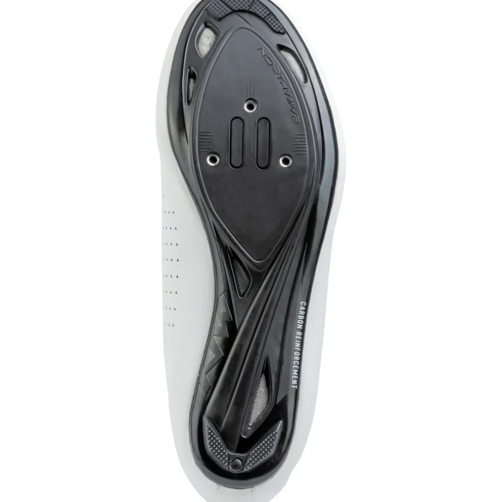 Northwave Core Plus 2 Racefietsschoenen Heren - wit/red fluo 54