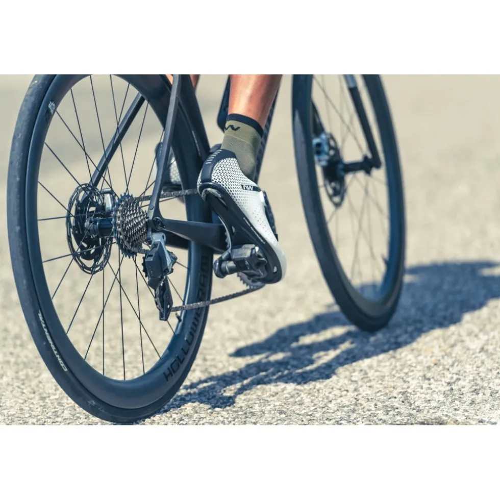 Northwave Core Plus 2 Racefietsschoenen Heren - wit/red fluo 54