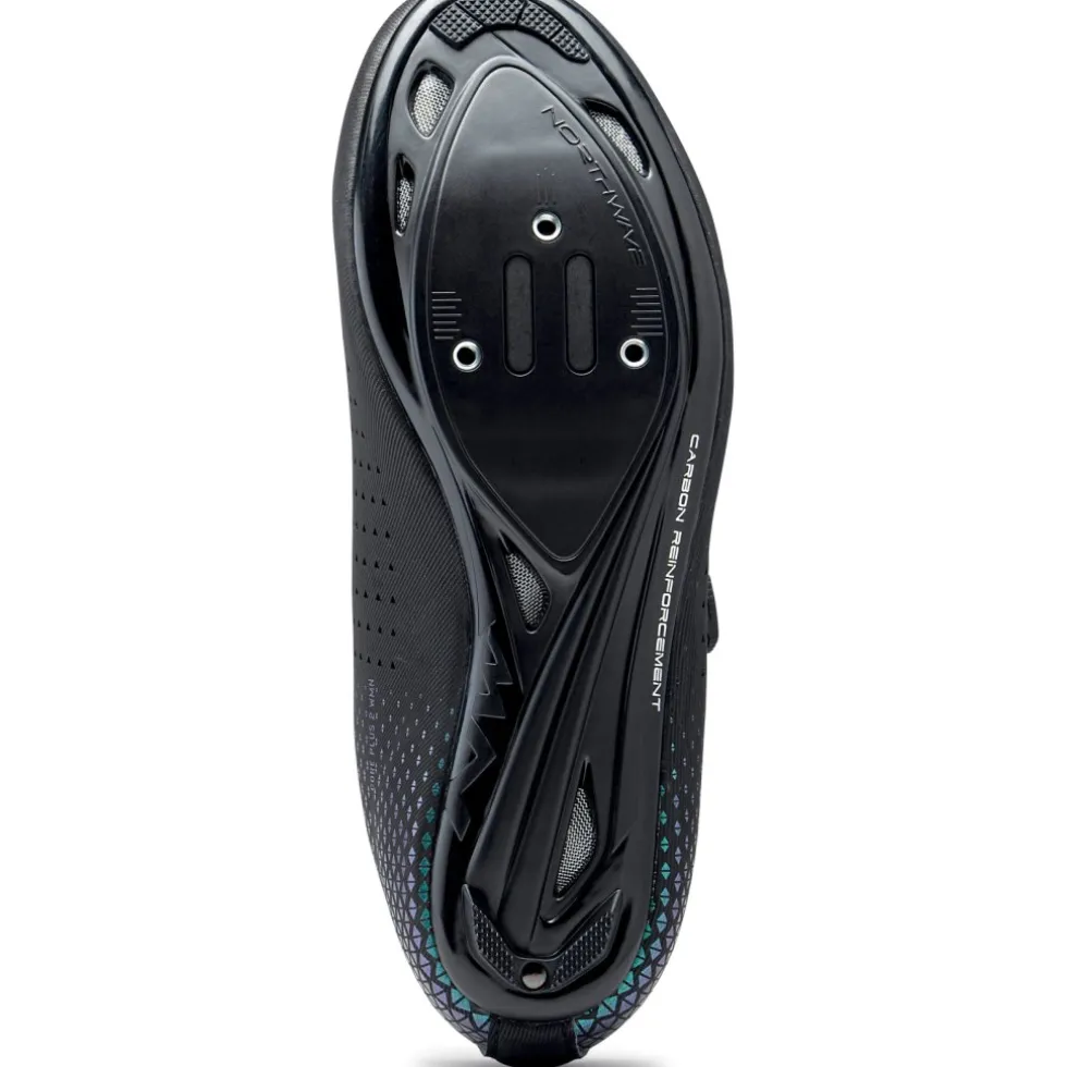 Northwave Core Plus 2 Racefietsschoenen Dames - zwart/iridescent 16