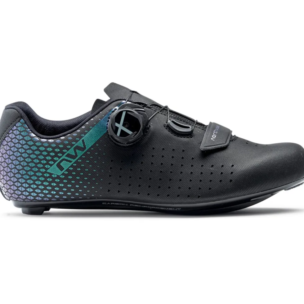 Northwave Core Plus 2 Racefietsschoenen Dames - zwart/iridescent 16
