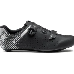 Northwave Core Plus 2 Wide Racefietsschoenen Heren - zwart/zilver 17