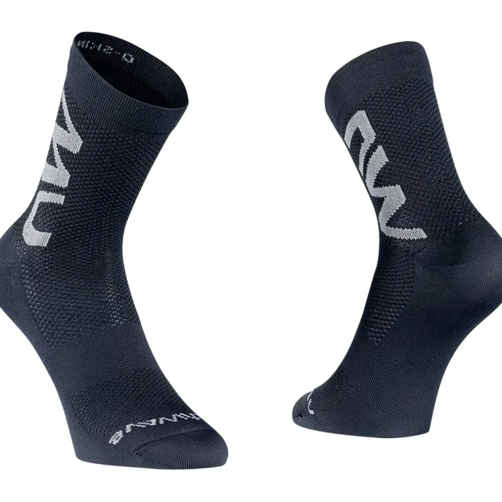 Northwave Extreme Air Mid Sokken - zwart/grijs 07