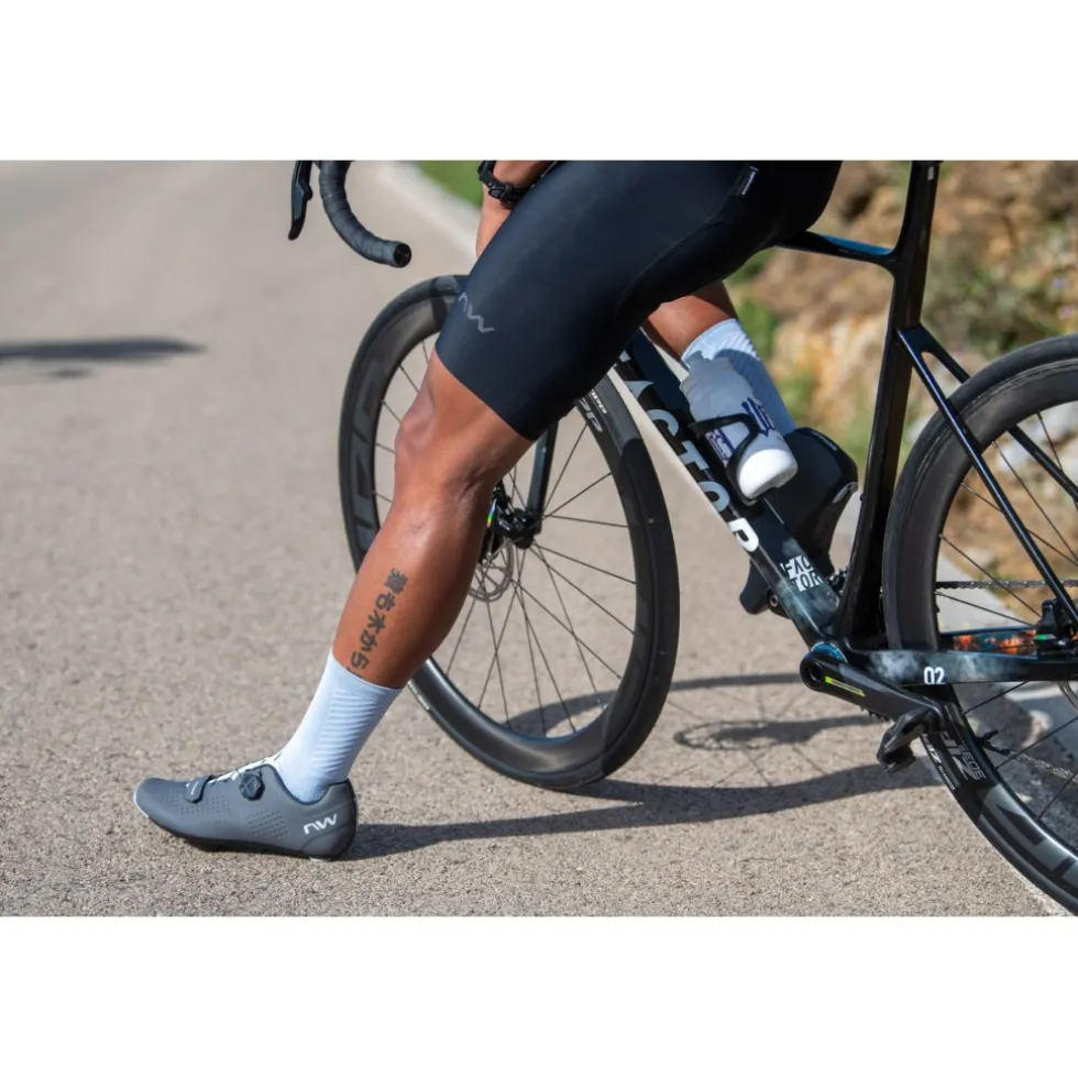 Northwave Storm Carbon Racefietsschoenen Heren - dark grey/ice grey 118