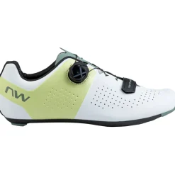 Northwave Storm Carbon Racefietsschoenen Heren - wit/matcha 58