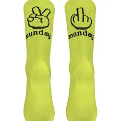Northwave Sunday Monday Sokken - yellow fluo 40