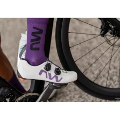 Northwave Veloce Extreme Racefietsschoenen - light grey/dark purple 93