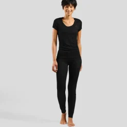 Odlo Active F-Dry Light Hemd met Korte Mouwen Dames - zwart