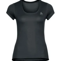 Odlo Active F-Dry Light Hemd met Korte Mouwen Dames - zwart