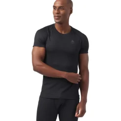 Odlo Active F-Dry Light Hemd met Korte Mouwen Heren - zwart