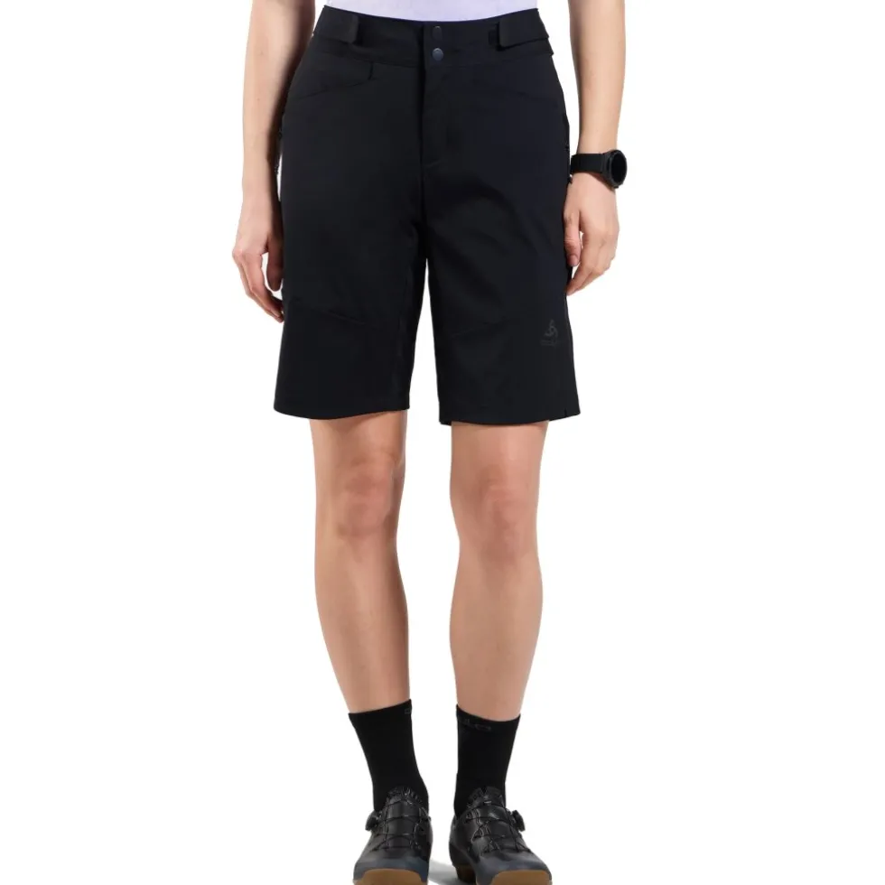 Odlo Explorer Fietsshort Dames - zwart