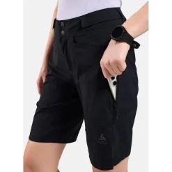 Odlo Explorer Fietsshort Dames - zwart