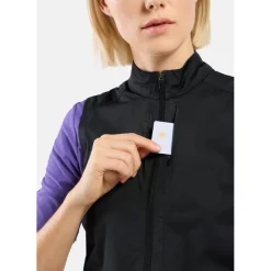 Odlo Explorer Winddicht Gilet Dames - black