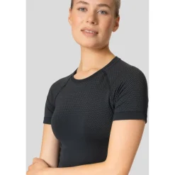 Odlo Performance Light Hemd met Korte Mouwen Dames 188791 - zwart