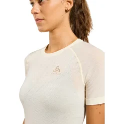 Odlo Performance Wool 140 Seamless Hemd met Korte Mouwen Dames - zero dye melange
