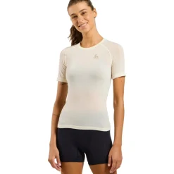 Odlo Performance Wool 140 Seamless Hemd met Korte Mouwen Dames - zero dye melange