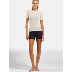 Odlo Performance Wool 140 Seamless Hemd met Korte Mouwen Dames - zero dye melange