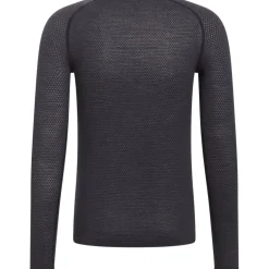 Odlo Performance Wool 140 Seamless Hemd met Lange Mouwen Heren - zwart