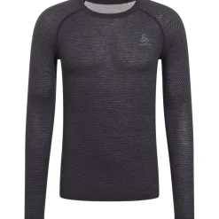 Odlo Performance Wool 140 Seamless Hemd met Lange Mouwen Heren - zwart