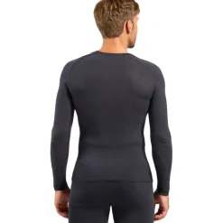 Odlo Performance Wool 140 Seamless Hemd met Lange Mouwen Heren - zwart