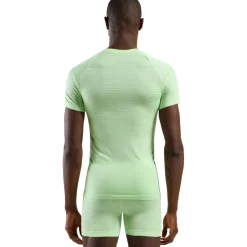 Odlo Performance X-Light Hemd met Korte Mouwen Heren 188492 - patina green