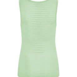 Odlo Performance X-Light V-Neck Hemd zonder Mouwen Dames - patina green