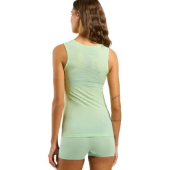 Odlo Performance X-Light V-Neck Hemd zonder Mouwen Dames - patina green