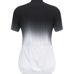 Odlo Zeroweight Chill-Tec Print Fietsshirt met Korte Mouwen Dames - wit