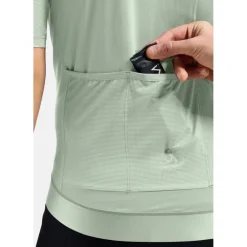 Odlo Zeroweight Pro Chill-Tec Fietsshirt met Volledige Rits Heren - ambrosia