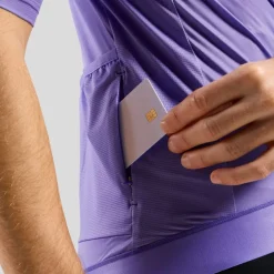 Odlo Zeroweight Pro Chill-Tec Fietsshirt met Volledige Rits Heren - afterparty