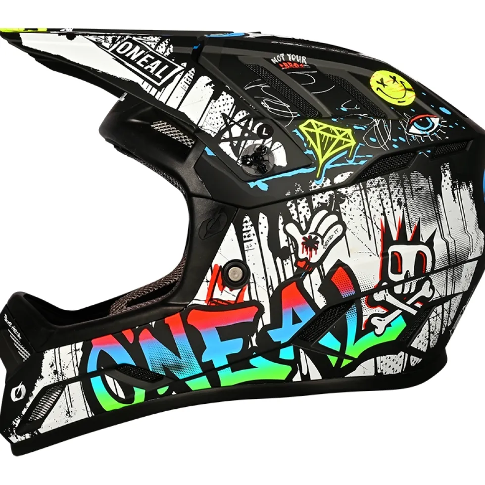 O'Neal Backflip Helm - RANCID V.25 zwart/wit