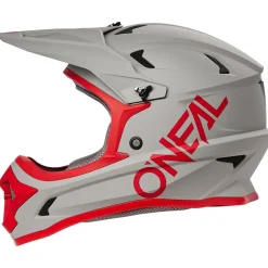 O'Neal Sonus Helm - SOLID V.25 grijs/rood