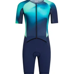 Orca Athlex Aero Race V2 Trisuit Heren - green print