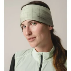 Ortovox MTB Merino Hoofdband - green acid motion aop